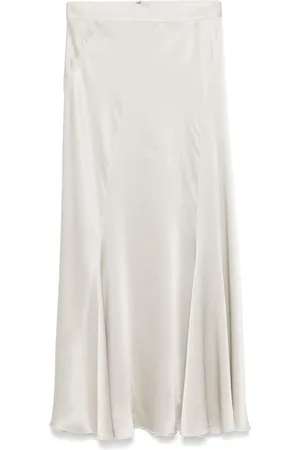 Alberta Ferretti Midirock aus Satin