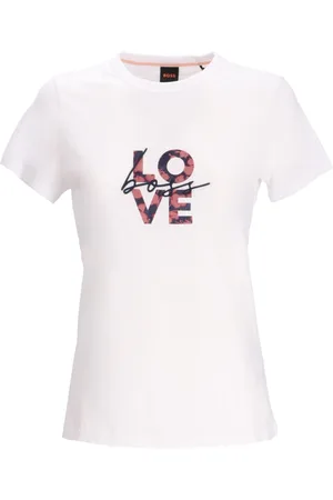 HUGO BOSS T-Shirt mit Logo-Stickerei