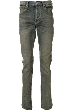 Purple Brand Oil Repair Skinny-Jeans