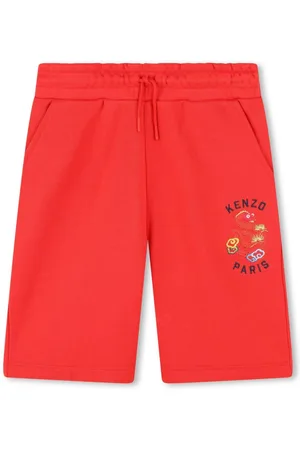 Kenzo Joggingshorts mit Schlangenstickerei