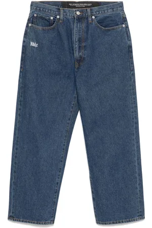 Izzue Tapered-Jeans mit Logo-Stickerei