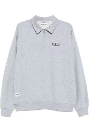 Chocoolate Sweatshirt mit kurzem Reißverschluss