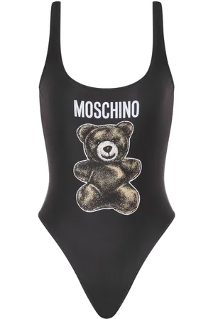 Moschino Badeanzug mit Teddy-Motiv