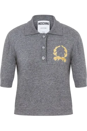 Moschino Besticktes Poloshirt