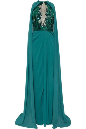 Saiid Kobeisy Kleid mit Falten