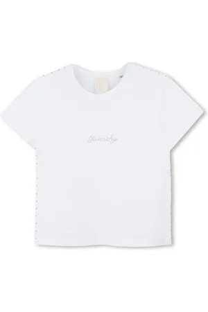 Givenchy T-Shirt mit Strass-Logo