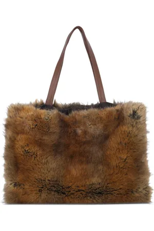 Niccolo Pasqualetti Shopper aus Faux Fur