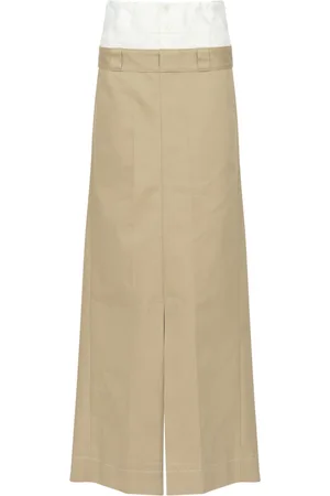 Maison Margiela Maxirock mit hohem Bund