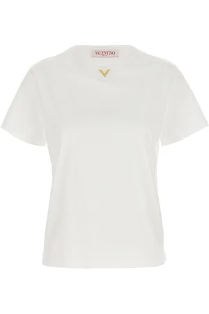 VALENTINO GARAVANI V Gold T-Shirt