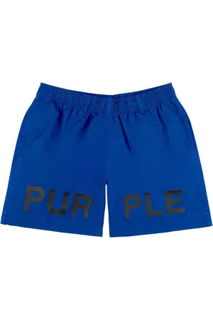 Purple Brand Wordmark Shorts