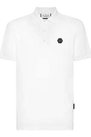 Philipp Plein Poloshirt mit Strass-Teddy