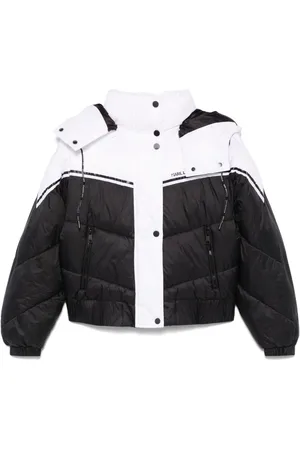 Karl Lagerfeld Gefütterte Jacke in Colour-Block-Optik
