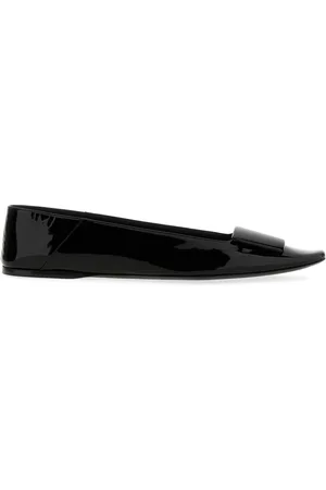 Saint Laurent Poppy Ballerinas