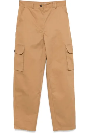 Maison Kitsuné Chino mit Logo-Stickerei