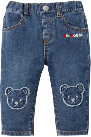 Miki House Jeans aus Stretch-Denim