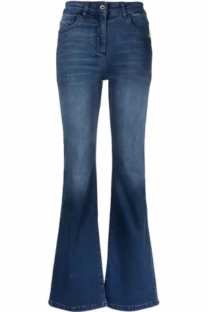 Patrizia Pepe Bootcut-Jeans mit hohem Bund