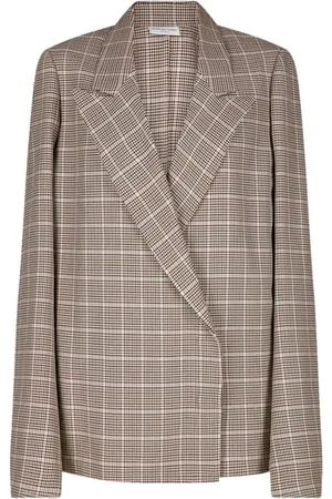DRIES VAN NOTEN Kariertes Sakko-Hemd