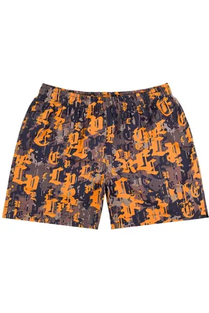 Purple Brand Gothic Camo Shorts