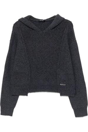 tout a coup Pullover mit Logo-Schild