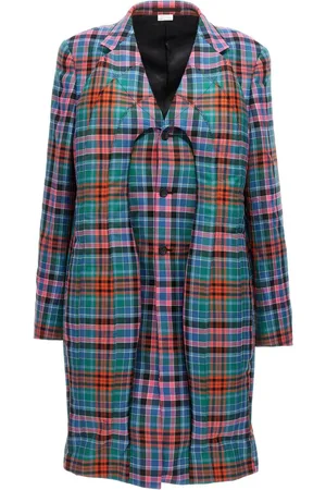 Comme des Garçons Karierter Mantel