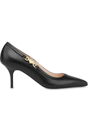 Moschino Pumps mit Logo-Schild