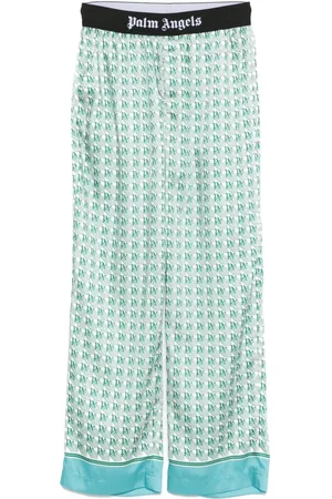 Palm Angels Hose mit Monogramm-Print