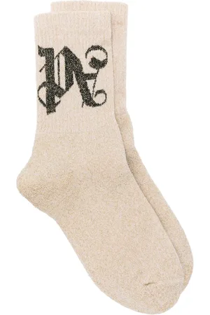 Palm Angels Lurexsocken mit Monogramm