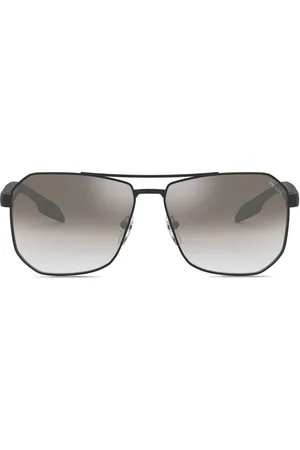 Prada Sonnenbrille mit geometrischem Gestell