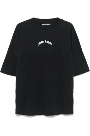 Palm Angels T-Shirt mit gebogenem Logo