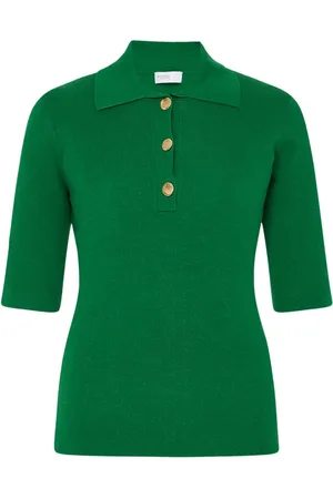 ROSETTA GETTY Geripptes Poloshirt