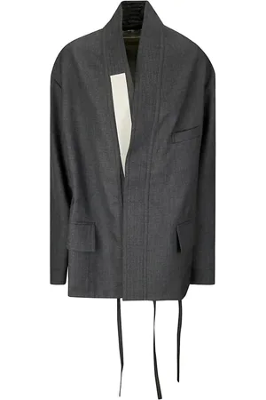 Mordecai Gewickelte Jacke