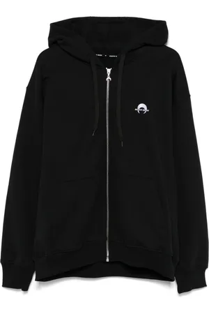 Marine Serre Kapuzenjacke mit Moon-Logo