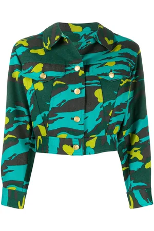 Jean Paul Gaultier Jacke mit Camouflage-Print