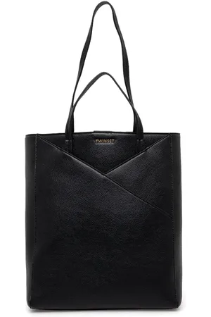Twin-Set Handtasche mit Logo-Schriftzug