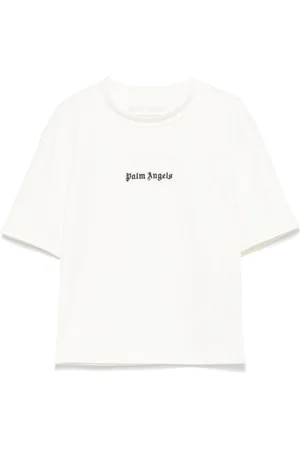 Palm Angels T-Shirt mit Logo-Stickerei