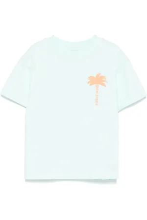 Palm Angels T-Shirt mit Palmen-Print