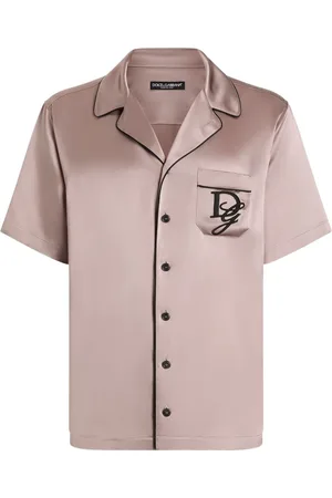 Dolce & Gabbana Hemd mit Logo-Stickerei