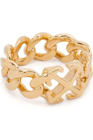 OFF-WHITE Arrow Ring mit Kette