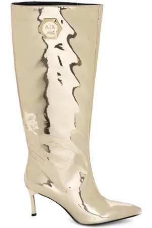 Armani Exchange Stiefel mit Logo-Applikation 75mm