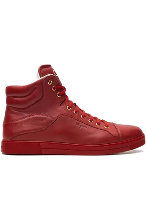 Salvatore Ferragamo Stephen 2 "Red" Sneakers
