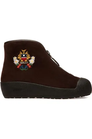Bally Stiefel aus Samt