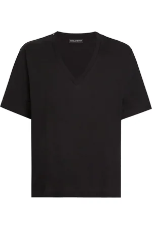 Dolce & Gabbana T-Shirt mit V-Ausschnitt