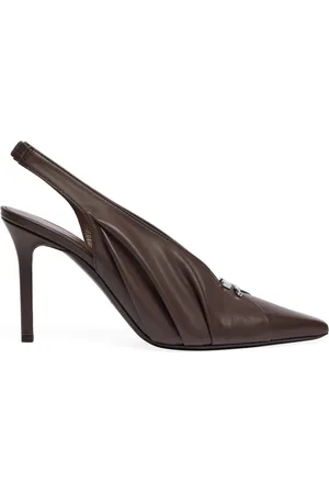 Courrèges Drapierte Slingback-Pumps 90mm