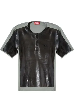 Diesel X Damiano David zweifarbiges T-Shirt