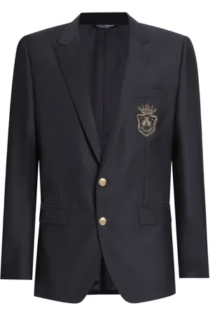 Dolce & Gabbana Sakko mit Logo-Applikation