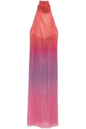 Oseree Midikleid aus Lurex