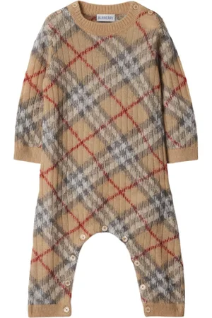 Burberry Strampler mit Karomuster