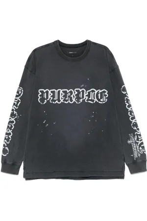 Purple Brand T-Shirt mit Logo-Print