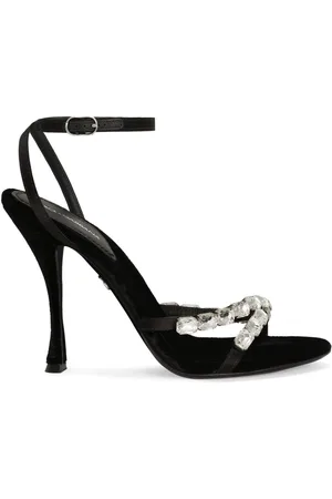 Dolce & Gabbana Sandalen mit Kristallen 105mm