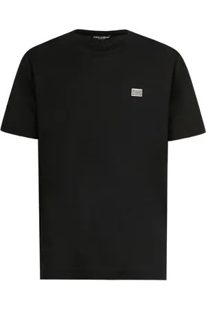 Dolce & Gabbana T-Shirt mit Logo-Schild